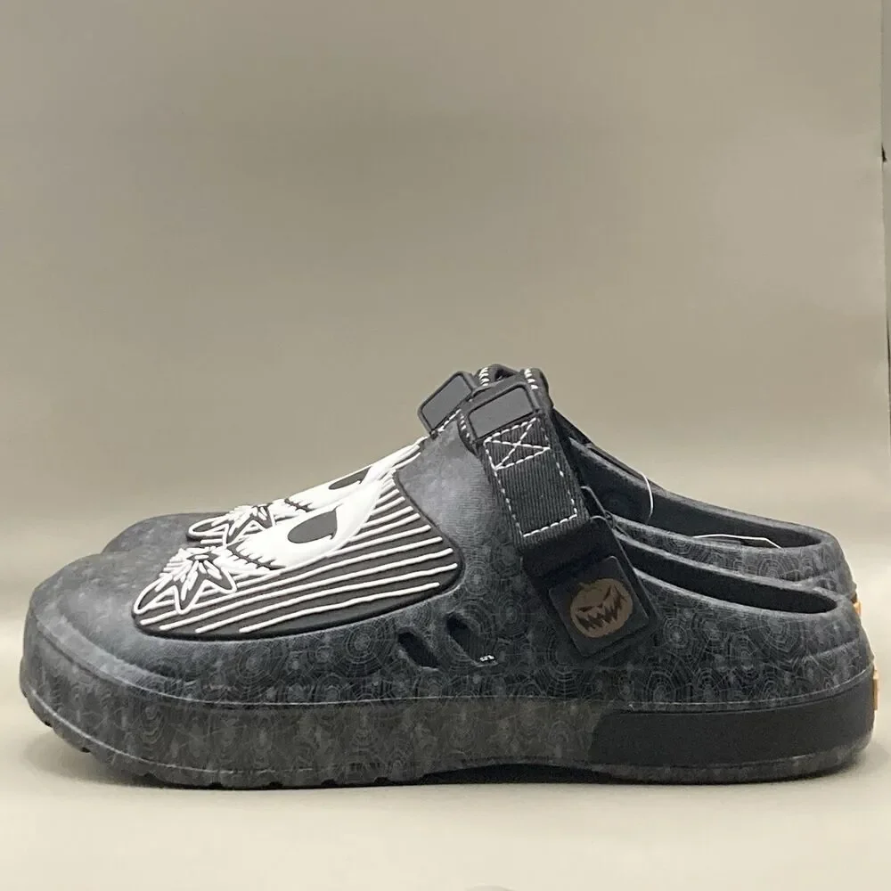 Disney Nightmare Before Christmas Black Clogs Sandals Shoes Size 9